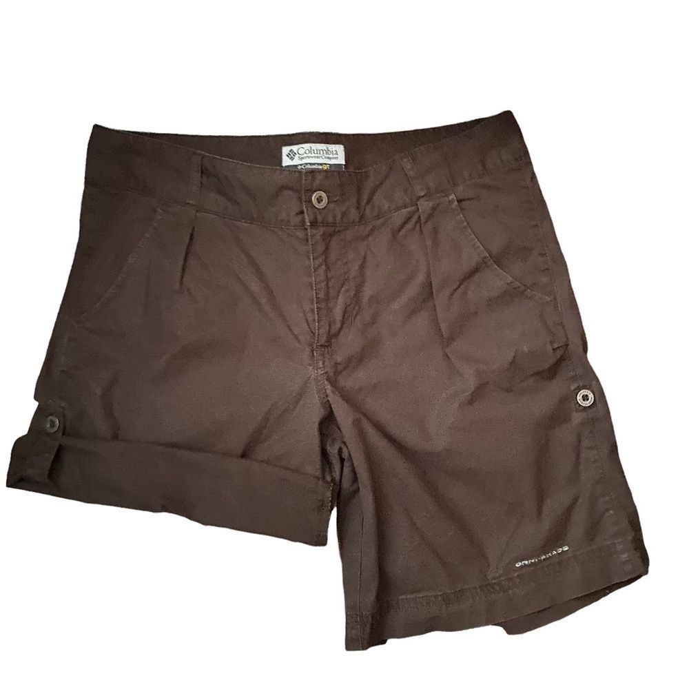 Columbia GST Sportswear Brown Convertible Hiking Shorts Size 8